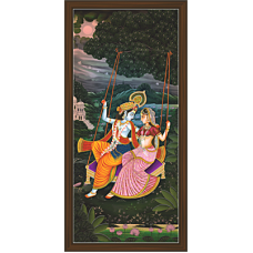 Radha Krishna Paintings (RK-2095)